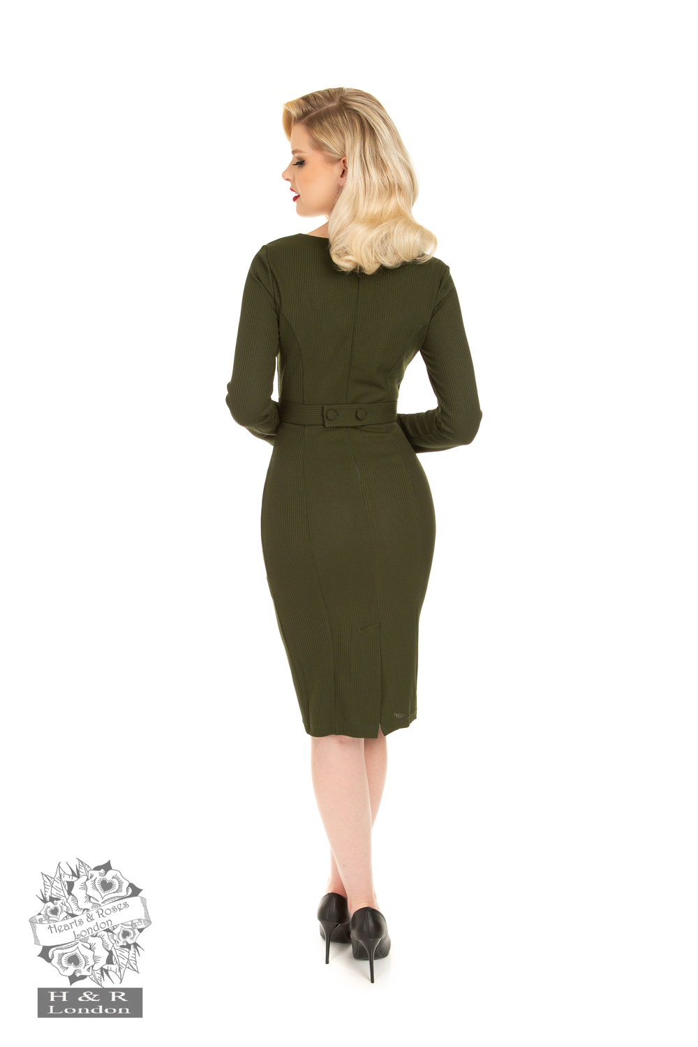 Cassia Green Wiggle Dress